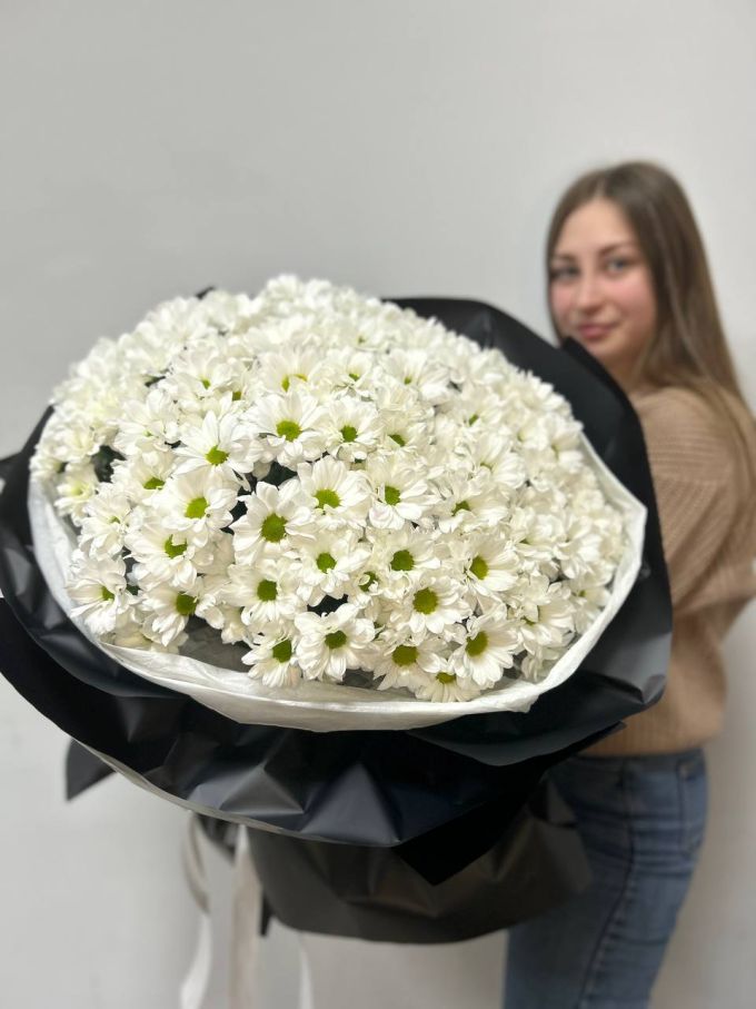 25 хризантем Ромашка